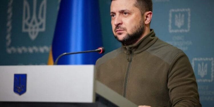 « Il n’y aura pas de paix avec la Russie avant le retrait des troupes », affirme le Président Zelensky