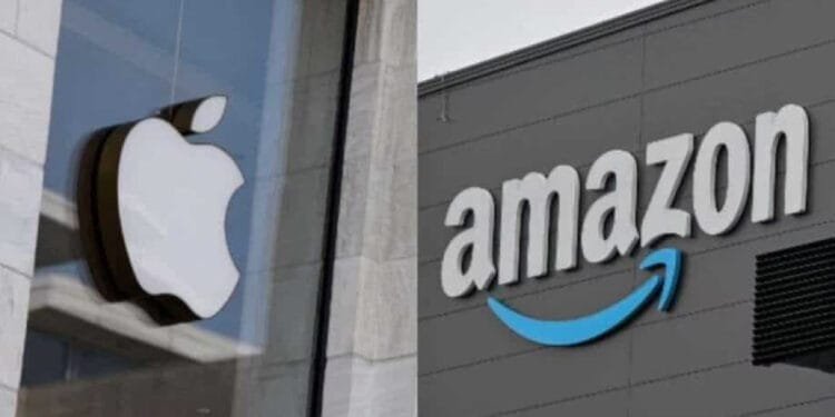 Pratiques anticoncurrentielles : Apple et Amazon frappés par une amende de 194 millions d’euros