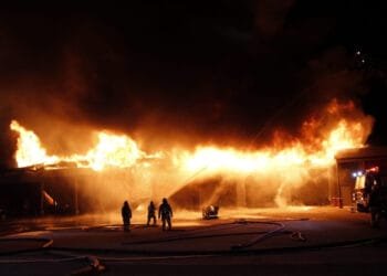 Drame : un incendie éclate au marché binational de Dajabón !