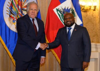 Le Conseiller-Président Smith Augustin a rencontré le Secrétaire général de l’OEA pour la sécurité en Haïti