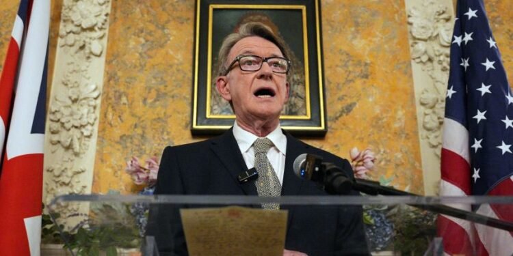 Affaire Epstein : arrestation de l’ex-ministre britannique Peter Mandelson