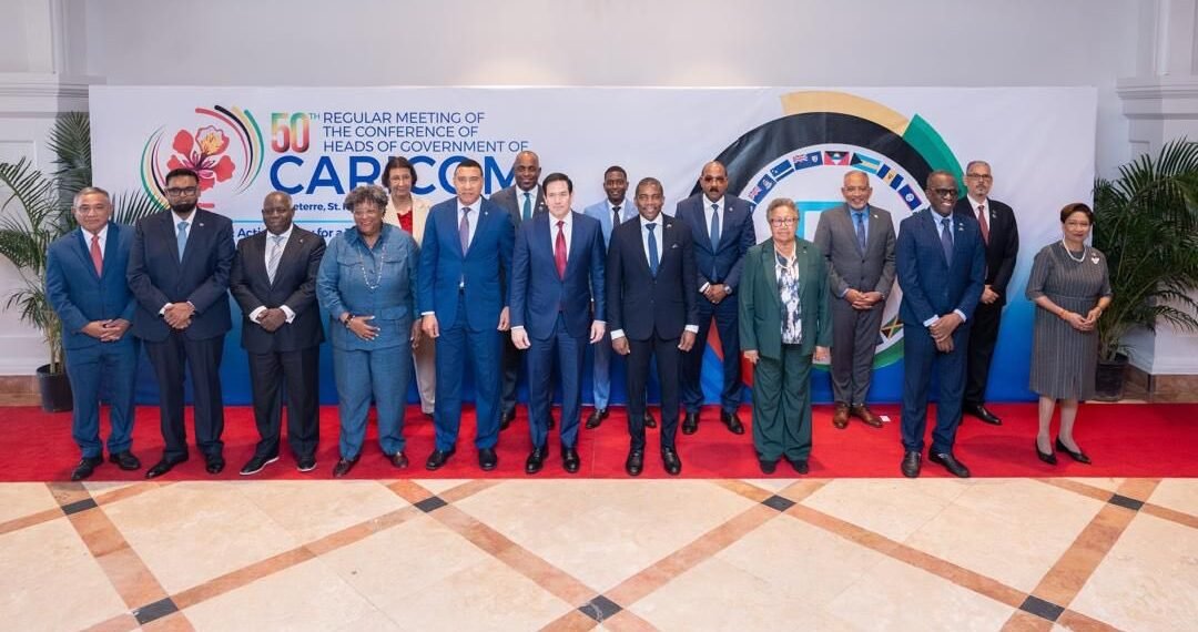 Alix Didier Fils-Aimé rencontre Marco Rubio, Andrew Holness et Carla Barnett