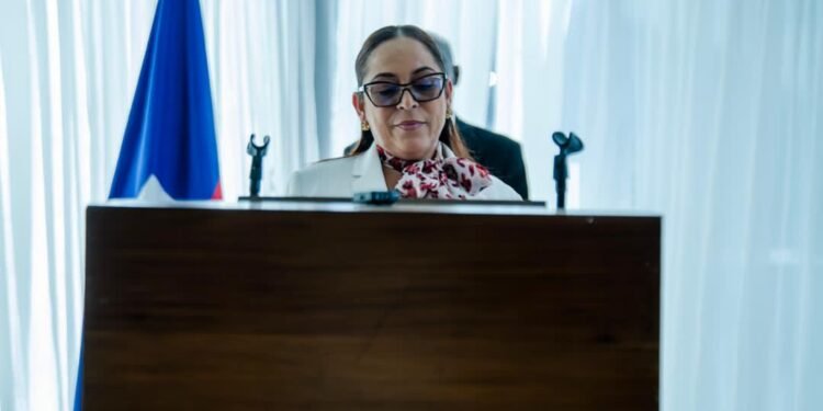 La chancelière Raina Forbin reçoit les salutations du Corps diplomatique accrédité en Haïti